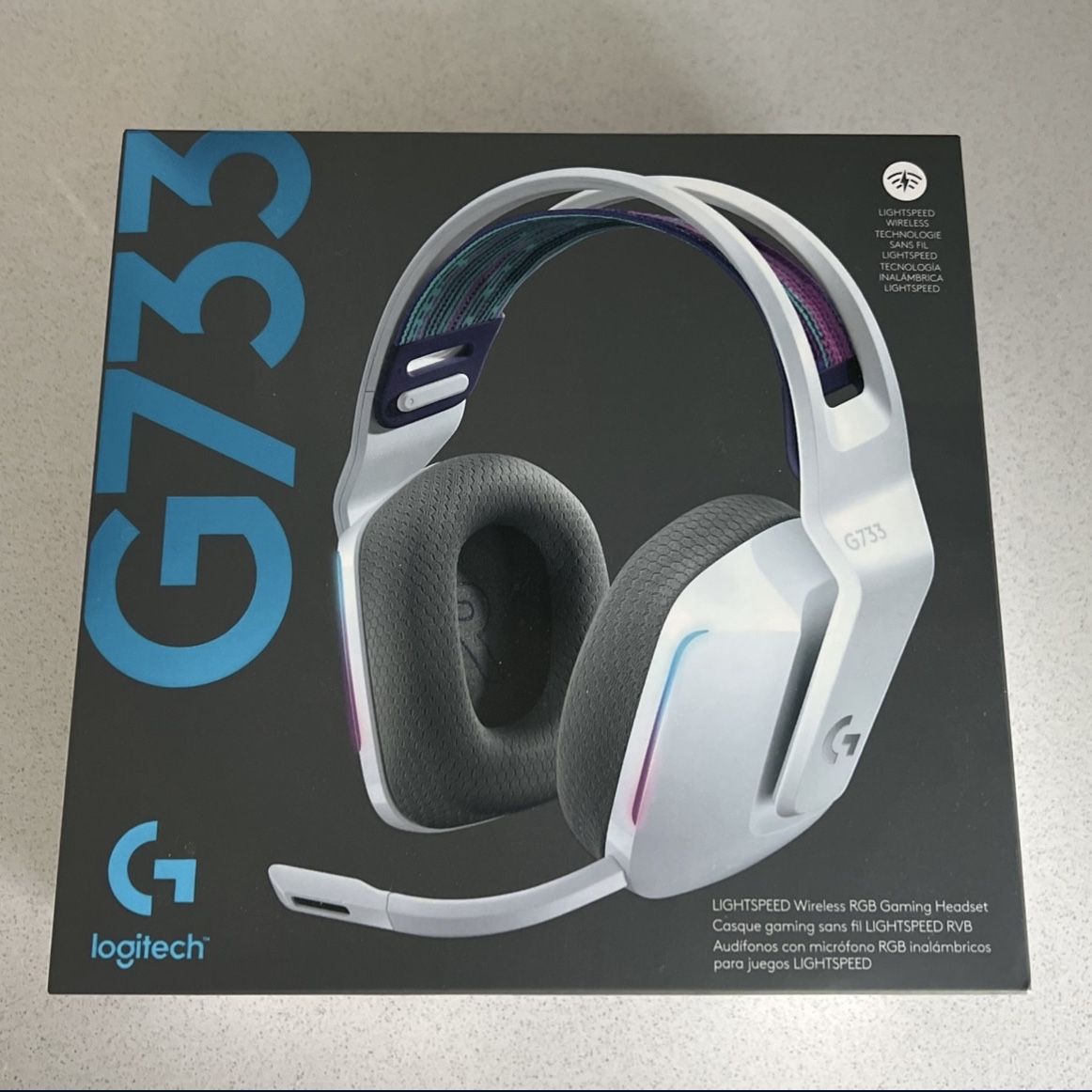 G733 Casque gaming sans fil LIGHTSPEED RVB