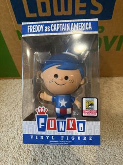 Freddy Funko as Captain America Vinyl Figure Fundays 2015 SDCC LE 144 pcs