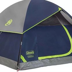 Coleman Sundome Camping Tent with Instant Setup for Navy Blue
