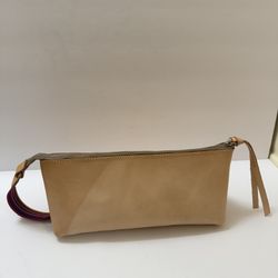 Consuela Diego Tool Bag Natural Leather ~ Glitter Inside 