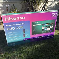 Hisense 55” UHD 4K TV