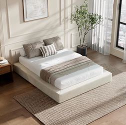 Full Size Bed Platform Frame, No Headboard - CWC014