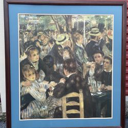 Renoir Print 1876 Ball At The Moulin De La Galette 