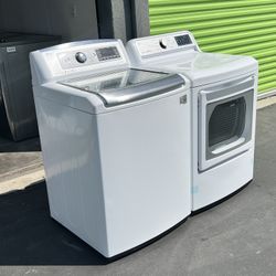 LG Washer Set And Dryer Gas