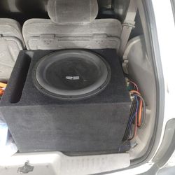 15" Sub With Amp 