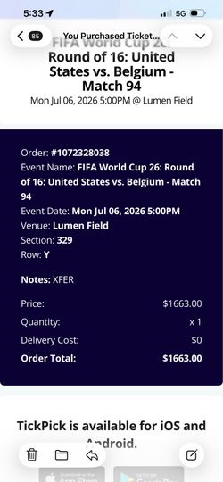 USA v Belgium