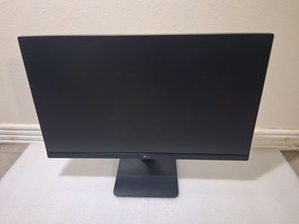 Lg 24" monitor(Missing powercord)