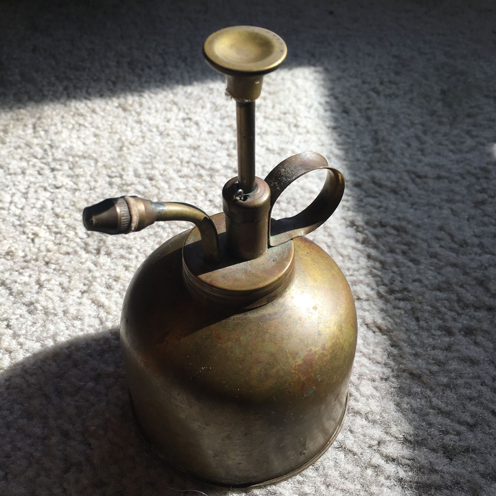 VINTAGE BRASS PLANT MISTER, Rubber Gaskets GOOD