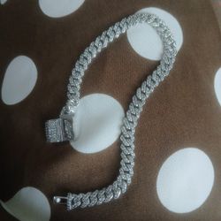 GLD White Gold Microdiamonds Bracelet