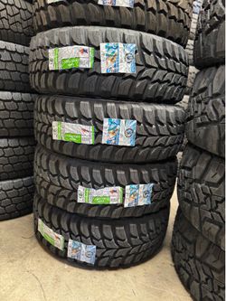 265/70/17 Crosswind MT 4 new tires mounted and balanced included