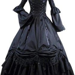 Victorian Choice Black Dress