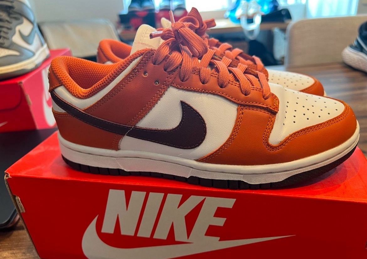 Nike Women’s Dunk Low Bronze Eclipse Size 6W, 4.5M