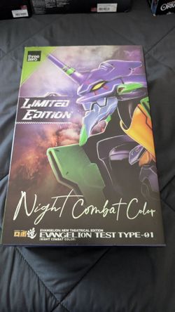 Threezero Evangelion Robu-dou Eva 01 Night Combat Color