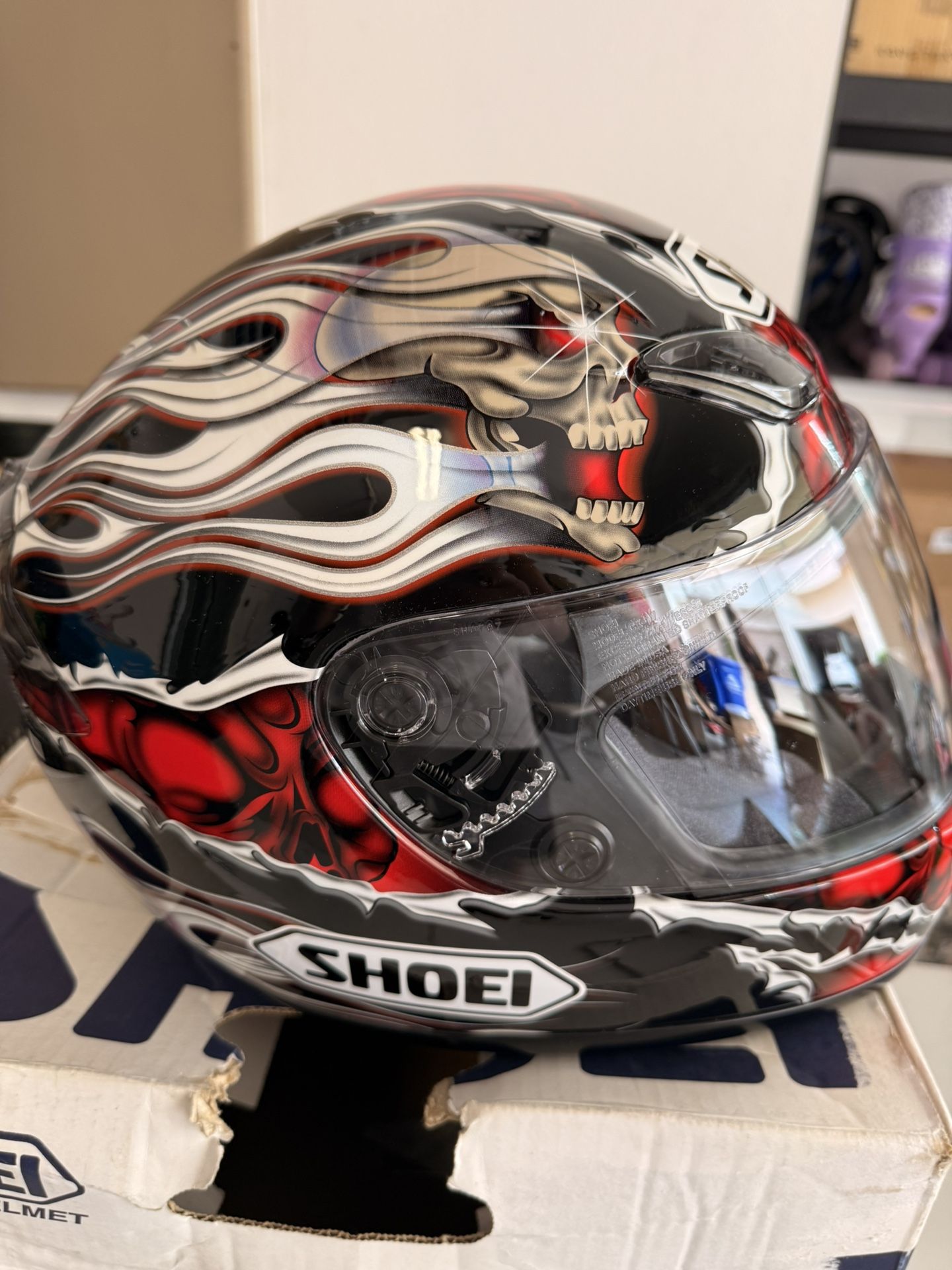 Limited Release - Brand New Shoei racing helmet Size L