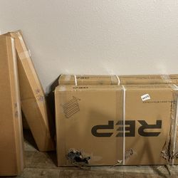 2 Dumbbell Racks (fits 5-100lb Dumbbell Pairs)