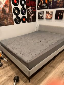 Queen sized MATTRESS and FRAME
