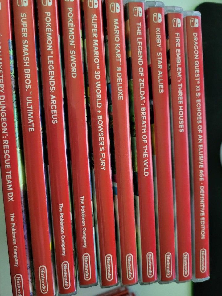 Nintendo Switch Games New Condition