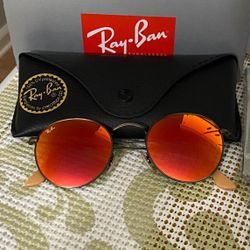 Rayban Round Metal 50mm