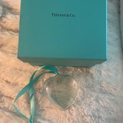 Tiffany & Co. New York Glass Heart