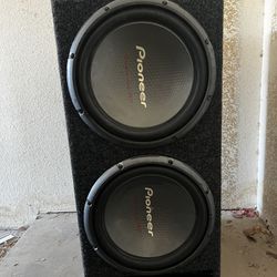 2x12inch Subwoofers and Box