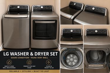 LG Washer and Dryer