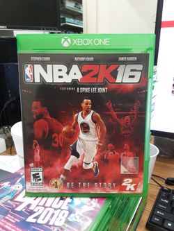 NBA 2K16 Basketball Microsoft XBOX One Video Game