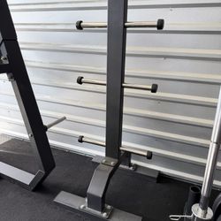 Limited time sale‼️New heavy duty rack for olympic plates. New in box. $75