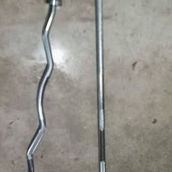 Curl Bar, Olympic Bar & Weights, Benches, Weight Station, Step Platforms +