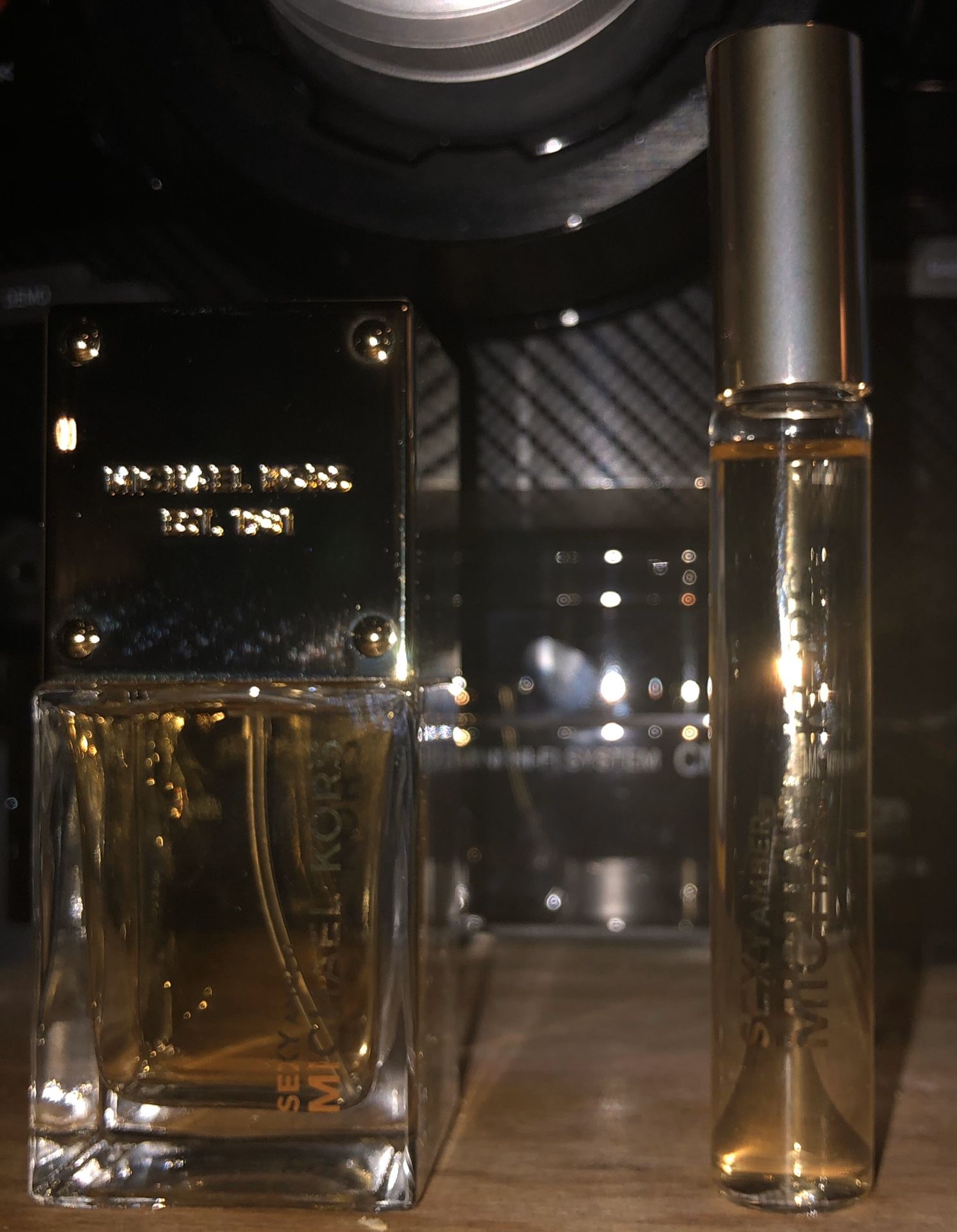Michael Kors Full size perfume & travel roller-Sexy Amber