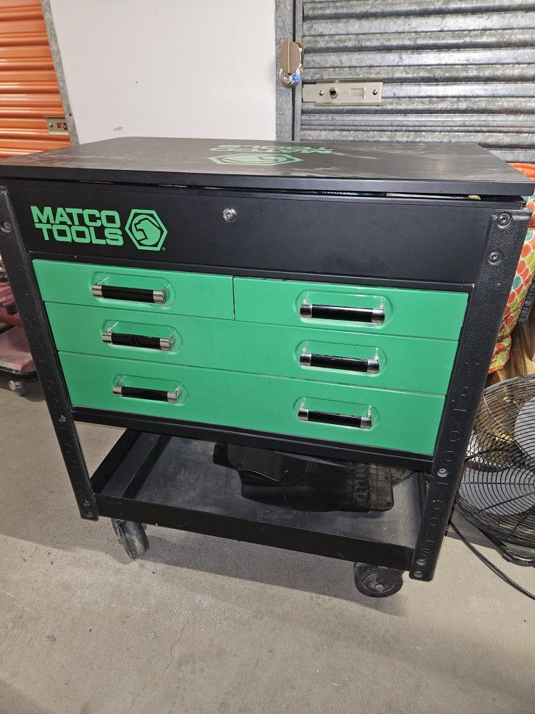 Matco 35" X 21" MSC4 ROLLING TOOL CART TOOLBOX for Sale in San Diego