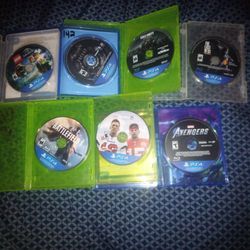 7 PS4 Games /Will Trade For PS3 Games