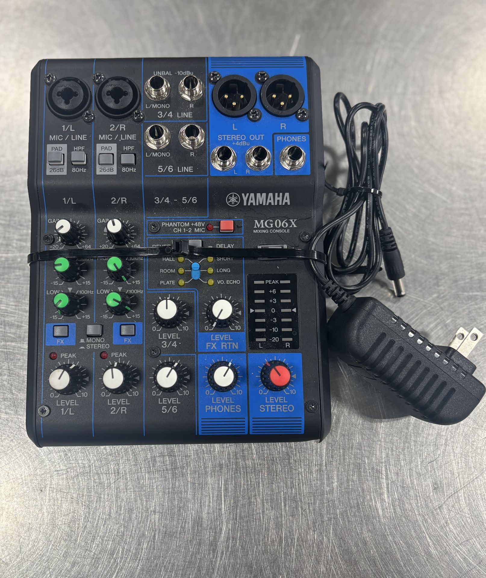 Yamaha 6-Channel Analog Mixer