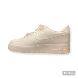 Carbon White Air Forces 1 Size 10 Men