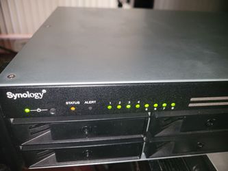 Synology RS1219+ RackStation
NAS Server 8 Bay 80tb (eight
10tb hdd) 16gb ram