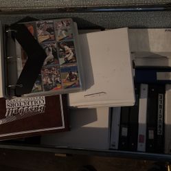 Tons of baseball cards from 1989 to 1995