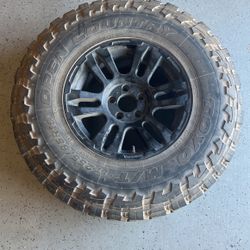 Jeep YJ Spare Tire