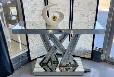 CONSOLE TABLE MIRROR 47”