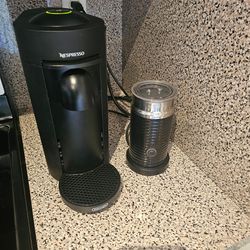 Nespresso Vertuo plus Frother $180 OBO - MUST SELL