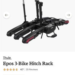 Brand New Thule Epos 3-bike Bike Rack