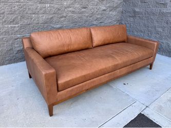 Leather couch