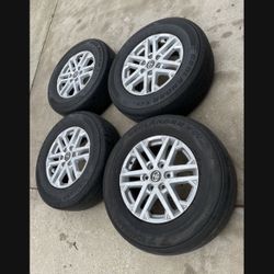 4 - 265/70r18 6x5.5 6x139.7 Stock TRD Toyota Tundra  Tacoma 4runner Tahoe Yukon Wheels Rims!