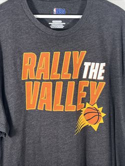 Orange Text The Valley Phoenix Suns Basketball Unisex T-Shirt