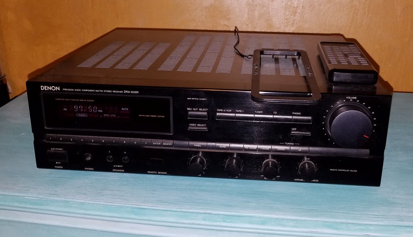 Denon DRA-635R AM/FM Stereo Receiver