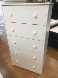 New Jumbo Dresser color white