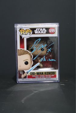 StarWars Obi-Wan Kenobi Signed by Ewan McGregor SWAU Authenticated Funko  Protector
