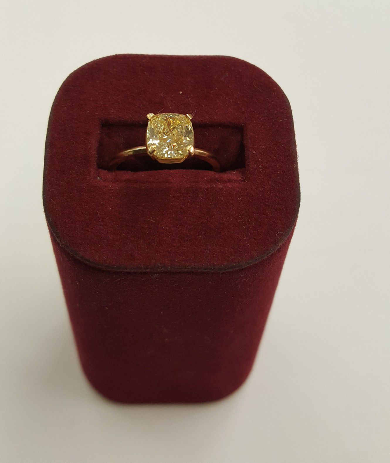 Tiffany Canary Yellow Diamond Engagement Ring