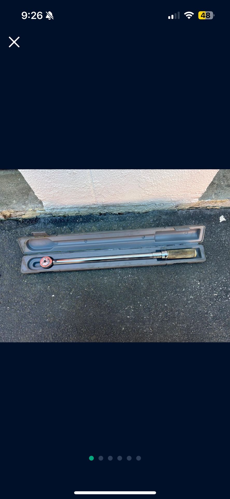 1/2” cornwell torque wrench