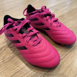Adidas Pink Cleat Rubber Kids Size 13 