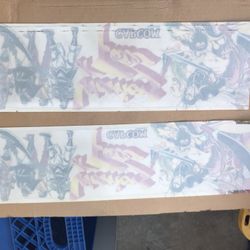 Capcom Warriors Of Fate Translight Arcade Video Game Marquee