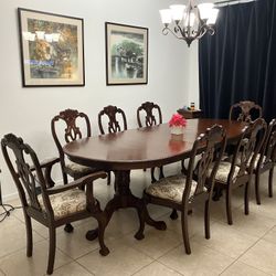 Nice Teak Dining Table Set